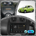 Штатная магнитола Lesko для Nissan Micra IV (K13) Рестайлинг 2013-2016 экран 9" 1/16Gb Wi-Fi GPS Base