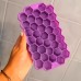 Силиконовая форма для льда CUMENSS Соты Purple Силиконовая форма для льда CUMENSS Соты Purple