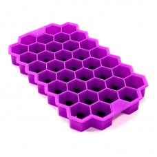 Силиконовая форма для льда CUMENSS Соты Purple