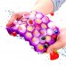 Силиконовая форма для льда CUMENSS Соты Purple Силиконовая форма для льда CUMENSS Соты Purple