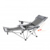 Раскладное кресло шезлонг SW233 Gray
