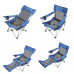 Раскладное кресло шезлонг SW233 Blue
