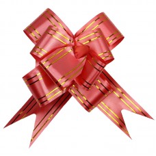 Бант затяжка 32 мм Red