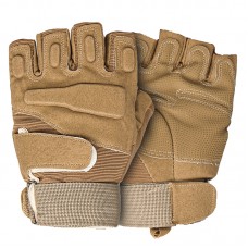 Перчатки тактические короткие Han-Wild HW72 Sand Khaki XL