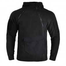 Тактическая флисовая толстовка Han-Wild HW021 Black 3XL