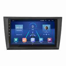 Штатная магнитола Lesko для Volkswagen Golf VI 2008-2012 экран 9" 6/128Gb 4G Wi-Fi GPS Top