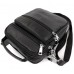 Чоловіча сумка-барсетка шкіряна 22х24х8 / месенджер на одне плече для міста та подорожей, чорний Чоловіча сумка-барсетка шкіряна 22х24х8 / месенджер на одне плече для міста та подорожей, чорний