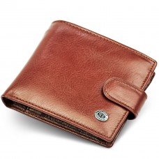 Чоловічий портмоне з натуральної шкіри ST Leather B104 Коричневий Чоловічий портмоне з натуральної шкіри ST Leather B104 Коричневий