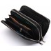 Чорний чоловічий клатч на дві блискавки з натуральної шкіри Marco Coverna MC-801-1 Чорний чоловічий клатч на дві блискавки з натуральної шкіри Marco Coverna MC-801-1