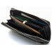 Чорний чоловічий гаманець-клатч на блискавці з натуральної шкіри Marco Coverna MC-802-1 Чорний чоловічий гаманець-клатч на блискавці з натуральної шкіри Marco Coverna MC-802-1