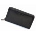 Чорний гаманець-клатч з блоком під картки під однією блискавкою з натуральної шкіри Marco Coverna МС-5901Q Чорний гаманець-клатч з блоком під картки під однією блискавкою з натуральної шкіри Marco Coverna МС-5901Q
