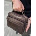 Чоловіча шкіряна сумка барсетка 24×16×6.5, месенджер через плече з коричневою ручкою BEXHILL 61881B Чоловіча шкіряна сумка барсетка 24×16×6.5, месенджер через плече з коричневою ручкою BEXHILL 61881B
