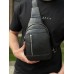 Чоловічий стильний слінг на плече 18х32х6, сумка рюкзак для подорожей та відпочинку TIDING BAG 7862 чорна Чоловічий стильний слінг на плече 18х32х6, сумка рюкзак для подорожей та відпочинку TIDING BAG 7862 чорна