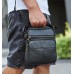 Чоловічий шкіряний месенджер 18x22x8, сумка планшет через плече Tiding Bag A25F-1519A чорний Чоловічий шкіряний месенджер 18x22x8, сумка планшет через плече Tiding Bag A25F-1519A чорний