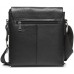Чоловіча сумка планшет через плече 23х26х6, шкіряна барсетка Tiding Bag SK A75-181 чорна Чоловіча сумка планшет через плече 23х26х6, шкіряна барсетка Tiding Bag SK A75-181 чорна