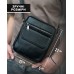 Шкіряна чоловіча сумка 17х21х5, барсетка через плече Tiding Bag 4134A чорна Шкіряна чоловіча сумка 17х21х5, барсетка через плече Tiding Bag 4134A чорна