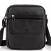 Шкіряна чоловіча сумка 17х21х5, барсетка через плече Tiding Bag 4134A чорна Шкіряна чоловіча сумка 17х21х5, барсетка через плече Tiding Bag 4134A чорна