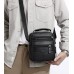 Чоловіча сумка барсетка 17x21x9, шкіряна сумочка планшет Tiding Bag 75003 чорна Чоловіча сумка барсетка 17x21x9, шкіряна сумочка планшет Tiding Bag 75003 чорна