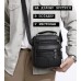 Чоловіча сумка барсетка 17x21x9, шкіряна сумочка планшет Tiding Bag 75003 чорна Чоловіча сумка барсетка 17x21x9, шкіряна сумочка планшет Tiding Bag 75003 чорна