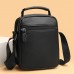 Чоловіча сумка барсетка 17x21x9, шкіряна сумочка планшет Tiding Bag 75003 чорна Чоловіча сумка барсетка 17x21x9, шкіряна сумочка планшет Tiding Bag 75003 чорна