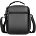 Чоловіча шкіряна барсетка через плече 17х21х9, месенджер з ручкою Bexhill Bx-54551 чорная Чоловіча шкіряна барсетка через плече 17х21х9, месенджер з ручкою Bexhill Bx-54551 чорная