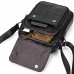 Сумка-барсетка чоловіча через плече 19х24х8, шкіряна сумочка планшет Tiding Bag TD-69291 чорна Сумка-барсетка чоловіча через плече 19х24х8, шкіряна сумочка планшет Tiding Bag TD-69291 чорна