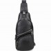 Сумка-слінг чоловіча на плече 17х32х7, нагрудний шкіряний рюкзак для міста TIDING BAG MK16094 чорний Сумка-слінг чоловіча на плече 17х32х7, нагрудний шкіряний рюкзак для міста TIDING BAG MK16094 чорний