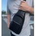 Чоловіча сумка-слінг шкіряна 18х32х7, крос боді для прогулянок Tiding Bag A25F-5060A чорна Чоловіча сумка-слінг шкіряна 18х32х7, крос боді для прогулянок Tiding Bag A25F-5060A чорна