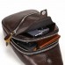 Чоловічий шкіряний рюкзак на одне плече 18х32х7, сумка-слінг для міста TIDING BAG MK03983 коричнева Чоловічий шкіряний рюкзак на одне плече 18х32х7, сумка-слінг для міста TIDING BAG MK03983 коричнева