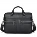 Чоловіча сумка для ноутбука та документів 39x28×8, портфель для офісної роботи, чорний Чоловіча сумка для ноутбука та документів 39x28×8, портфель для офісної роботи, чорний