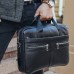 Чоловіча сумка для ноутбука та документів 39x28×8, портфель для офісної роботи, чорний Чоловіча сумка для ноутбука та документів 39x28×8, портфель для офісної роботи, чорний