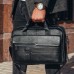 Шкіряний чоловічий портфель для документів та ноутбука 39x28x8, сумка папка ділова MK39848 чорна Шкіряний чоловічий портфель для документів та ноутбука 39x28x8, сумка папка ділова MK39848 чорна