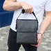 Сумка месенджер 21.5x25x7 шкіряна барсетка для чоловіків Tiding Bag 35775 чорна Сумка месенджер 21.5x25x7 шкіряна барсетка для чоловіків Tiding Bag 35775 чорна