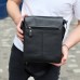 Сумка месенджер 21.5x25x7 шкіряна барсетка для чоловіків Tiding Bag 35775 чорна Сумка месенджер 21.5x25x7 шкіряна барсетка для чоловіків Tiding Bag 35775 чорна
