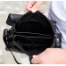 Сумка месенджер 21.5x25x7 шкіряна барсетка для чоловіків Tiding Bag 35775 чорна Сумка месенджер 21.5x25x7 шкіряна барсетка для чоловіків Tiding Bag 35775 чорна
