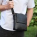 Шкіряна чоловіча сумка-месенджер 21х23х5.5, сумка планшет через плече Tiding Bag 48450 чорна Шкіряна чоловіча сумка-месенджер 21х23х5.5, сумка планшет через плече Tiding Bag 48450 чорна