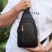 Сумка слінг чоловіча через плече 19х31х7, нагрудна сумочка рюкзак з натуральної шкіри TIDING BAG 32545 чорна Сумка слінг чоловіча через плече 19х31х7, нагрудна сумочка рюкзак з натуральної шкіри TIDING BAG 32545 чорна