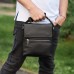 Шкіряна чоловіча сумка-месенджер 21х23х5.5, сумочка крос боді через плече чорна Tiding Bag 56230 Шкіряна чоловіча сумка-месенджер 21х23х5.5, сумочка крос боді через плече чорна Tiding Bag 56230