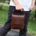 Барсетка з клапаном через плече 24х20х6, чоловіча сумка з гладкою шкірою Tiding Bag TD-81020 коричнева Барсетка з клапаном через плече 24х20х6, чоловіча сумка з гладкою шкірою Tiding Bag TD-81020 коричнева