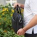 Чоловічий портфель на плече 40х28х10, офісний шкіряний месенджер, чоловіча ділова сумка для міста, чорний Чоловічий портфель на плече 40х28х10, офісний шкіряний месенджер, чоловіча ділова сумка для міста, чорний