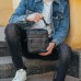 Сумка-барсетка чоловіча 19х22х5, месенджер через шкіряне плече Tiding Bag BON6165 чорний Сумка-барсетка чоловіча 19х22х5, месенджер через шкіряне плече Tiding Bag BON6165 чорний