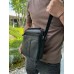 Чоловіча шкіряна сумка-месенджер 21х25х6, барсетка через плече Tiding Bag A25-3278A Чорна Чоловіча шкіряна сумка-месенджер 21х25х6, барсетка через плече Tiding Bag A25-3278A Чорна