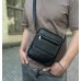 Шкіряна чоловіча сумка 17х21х5, барсетка через плече Tiding Bag 4134A чорна Шкіряна чоловіча сумка 17х21х5, барсетка через плече Tiding Bag 4134A чорна