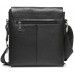 Чоловіча шкіряна сумка-месенджер, барсетка на одне плече 22x26x6 Tiding Bag 75-5271 чорна Чоловіча шкіряна сумка-месенджер, барсетка на одне плече 22x26x6 Tiding Bag 75-5271 чорна