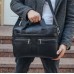 Чоловіча сумка для ноутбука та документів 39x28×8, портфель для офісної роботи, чорний Чоловіча сумка для ноутбука та документів 39x28×8, портфель для офісної роботи, чорний