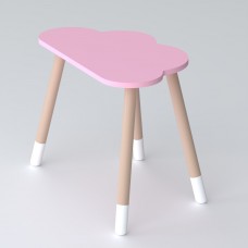 Дитячий стіл хмаринка 46х70х40, столик трюмо для дівчаток, рожевий Дитячий стіл хмаринка 46х70х40, столик трюмо для дівчаток, рожевий