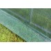 Садова теплиця 9 м² (4,5 × 2 × 2 м) з вікнами, армована плівка UV-4, Зелена (Польща)