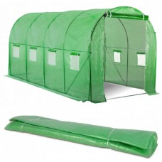 Плівка для теплиці 10 м² (4х2,5х2м) 140 г/м2, UV, вітростійка, морозостійка, Зелена