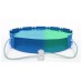 Каркасний садовий басейн Avenli (305 х 76 см) круглий, для дорослих та дітей, Синій (17798)