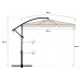 Садова розкладна парасоля Funfit Garden (діаметр - 3 метри) з боковою стійкою, Біла